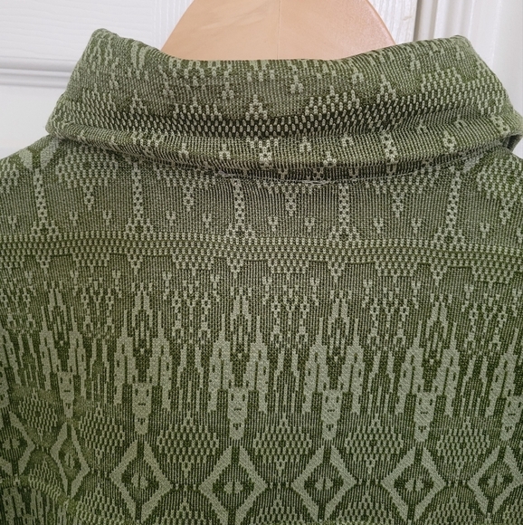 Avalanche Outdoor Southwestern Green Rossmore Mens Shacket Shirt Jacket Size M - Picture 7 of 16